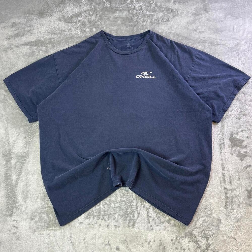 Y2K O’Neill Surfwear Graphic T-Shirt Men’s XXL Blue Modern Fit